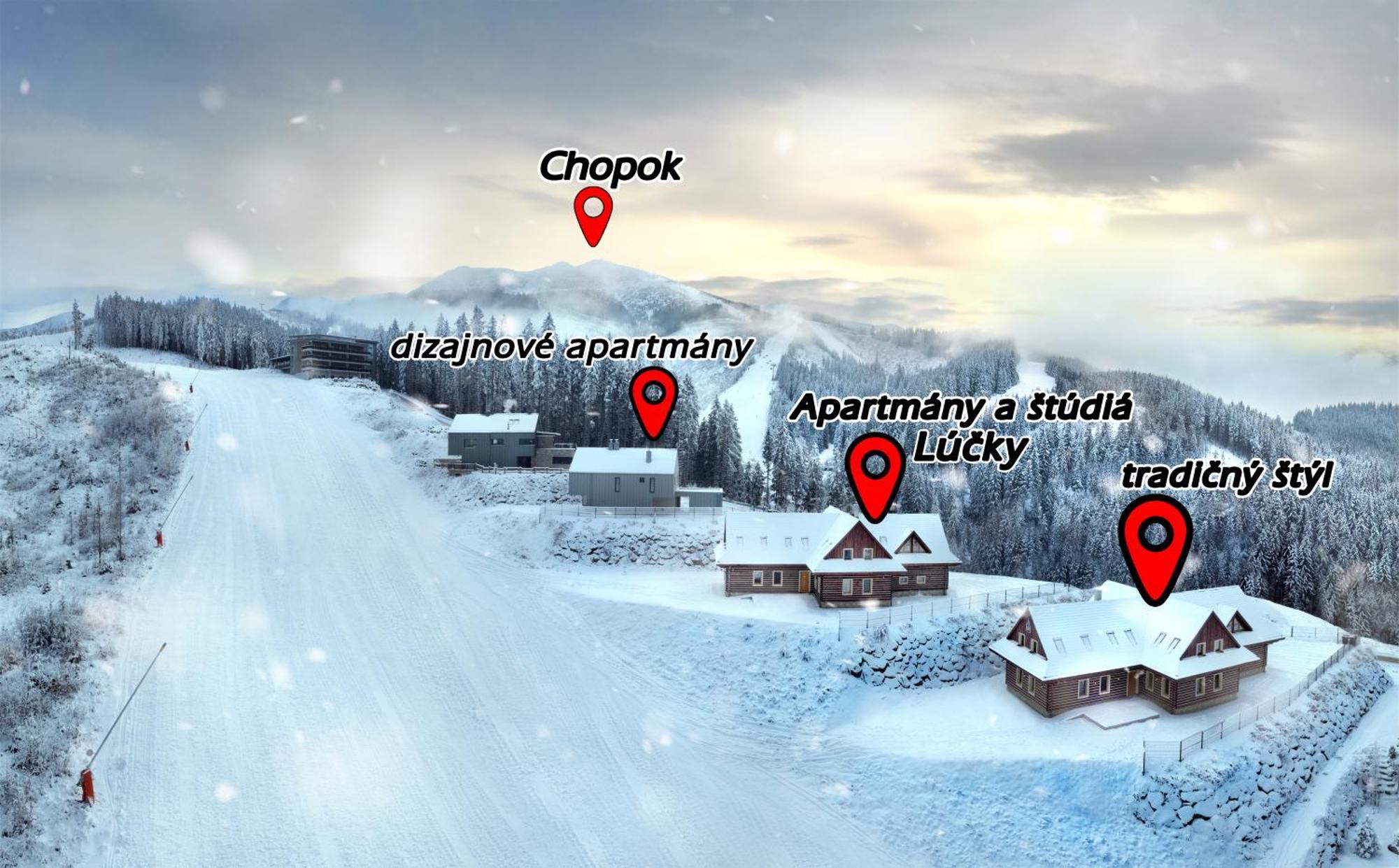 Apartmany A Studia Lucky, Ski-In Ski-Out ,Chopok Jasna, Demaenovska Dolina Extérieur photo
