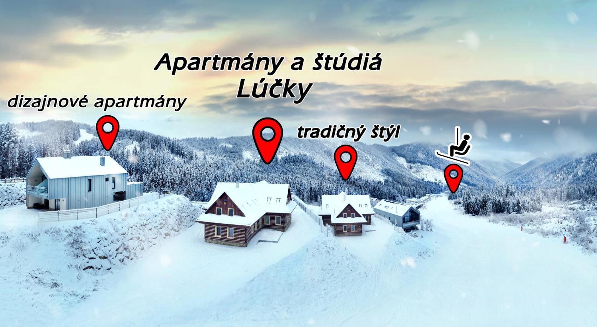 Apartmany A Studia Lucky, Ski-In Ski-Out ,Chopok Jasna, Demaenovska Dolina Extérieur photo